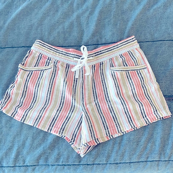 GAP Pants - Gap linen/rayon shorts